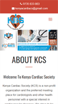 Mobile Screenshot of kenyacardiacs.org